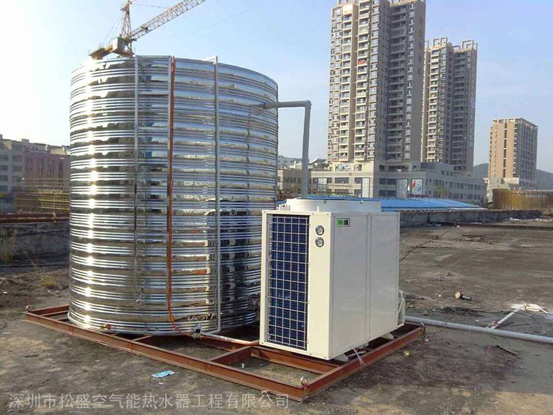 福州市工廠美的5P空氣能熱泵熱水器安裝及蒸發(fā)器關(guān)鍵技術(shù)解析
